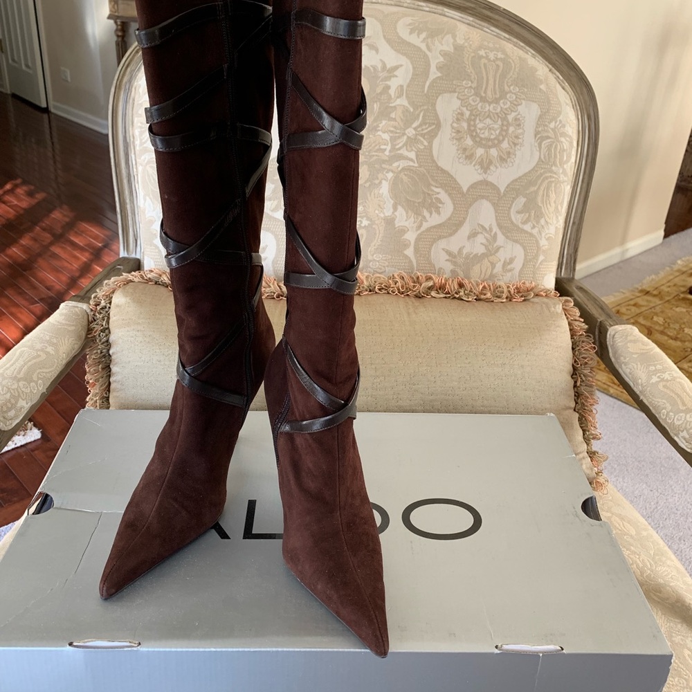 Aldo high heel tall boots